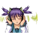🎧 emoji Лена Тихонова Telegram sticker 24 of 32