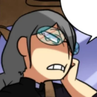 😒 emoji Luther Schneien nya (@unemwe) Telegram sticker 8 of 72