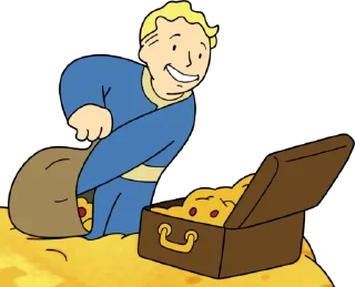 🤑 emoji Fallout | @StickersOfAstora Telegram sticker 23 of 45