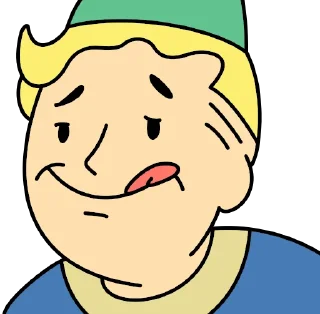 😋 emoji Fallout | @StickersOfAstora Telegram sticker 18 of 45