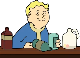 🥴 emoji Fallout | @StickersOfAstora Telegram sticker 13 of 45