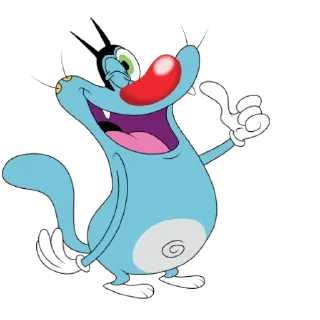 Sticker from Oggy @FranceCanal