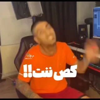 🙌 emoji مشکل داری بیناموس؟ @HipHopTweety Telegram sticker 12 of 49