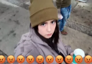 😡 emoji @FrGnc 🙂‍↔️پک استیکر های بیشتررر Telegram sticker 16 of 86