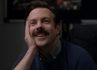 Sticker from Ted Lasso
