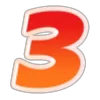3️⃣ emoji 定制美工 @jpzmk 更多 @pgyl77 Telegram sticker 9 of 200