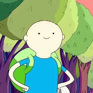 🙂 emoji Adventure Time Telegram sticker 6 of 30