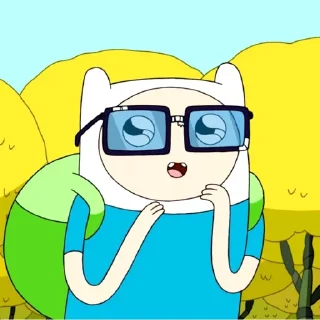 🤓 emoji Adventure Time Telegram sticker 15 of 30