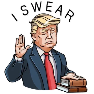 ✋ emoji Trump @English_World_Chatting Telegram sticker 6 of 36
