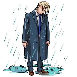 😢 emoji Trump @English_World_Chatting Telegram sticker 18 of 36