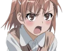 😡 emoji Misaka best Waifu v.2 Telegram sticker 20 of 47