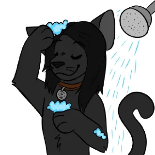 🚿 emoji Agii The Cat Telegram sticker 5 of 69