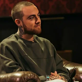 😐 emoji Mac Miller 1 Telegram sticker 6 of 19