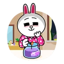 😏 emoji brownie and conie Telegram sticker 7 of 12