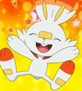 🎊 emoji Scorbunny💖💖💖 Telegram sticker 16 of 32