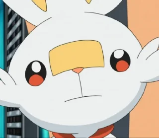 😐 emoji Scorbunny💖💖💖 Telegram sticker 19 of 32
