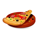 🍕 emoji Lovely Telegram sticker 19 of 100