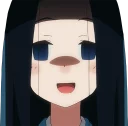 😏 emoji Joshiraku! Telegram sticker 20 of 90