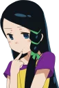 🤔 emoji Joshiraku! Telegram sticker 16 of 90