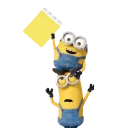 📜 emoji Minions Telegram sticker 17 of 50