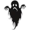 😩 emoji Ghost Telegram sticker 8 of 120