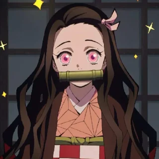 🌟 emoji Nezuko kamado Telegram sticker 2 of 32