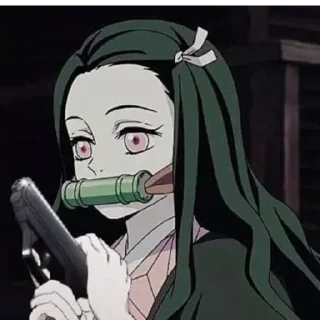 🔫 emoji Nezuko kamado Telegram sticker 8 of 32