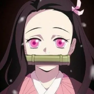 😶 emoji Nezuko kamado Telegram sticker 22 of 32