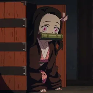 😯 emoji Nezuko kamado Telegram sticker 7 of 32