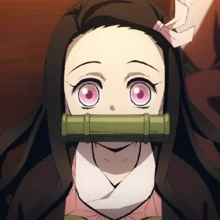 🌸 emoji Nezuko Kamado @StickersofAnime Telegram sticker 23 of 77