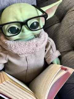 😋 emoji Baby Yoda Telegram sticker 13 of 27