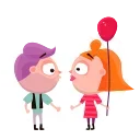 💋 emoji @stickerkar  عاشقانه متحرک Telegram sticker 21 of 44