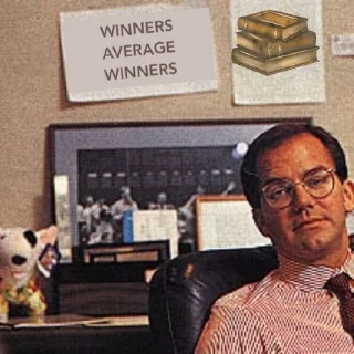 Sticker from Book of Winning