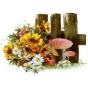 🌺 emoji @stickerkar  👈استیکر های بیشتر در Telegram sticker 22 of 107