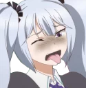 😖 emoji the best anime Telegram sticker 11 of 15