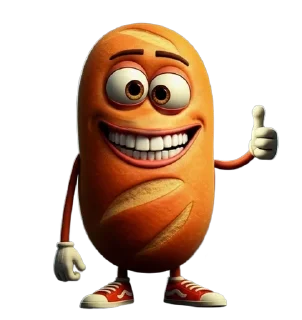🌟 emoji Батон Telegram sticker 9 of 16