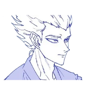 🥰 emoji Garou Telegram sticker 18 of 44