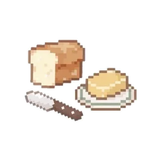 🍞 emoji вкусняшки @stickermily Telegram sticker 14 of 100