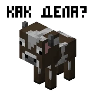 Sticker from minecraft