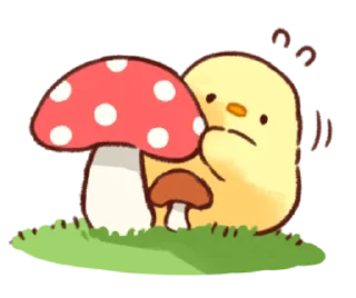 🍄 emoji Soft and Cute Autumn @softandqt Telegram sticker 18 of 40
