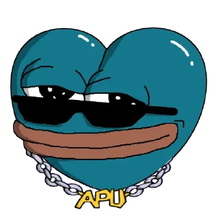 💙 emoji BASED $APU Telegram sticker 12 of 67