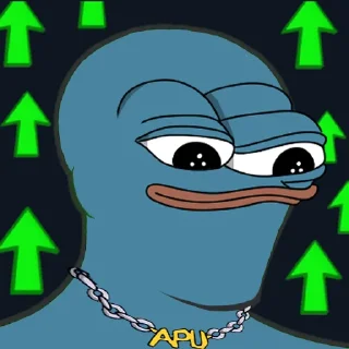 🔼 emoji BASED $APU Telegram sticker 14 of 67