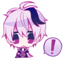❗ emoji V Flower Sticker Telegram sticker 10 of 42