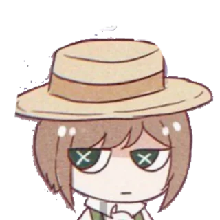 😑 emoji Identity V "3" @MoonElfKing Telegram sticker 16 of 74