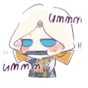 😑 emoji Identity V @MoonElfKing Telegram sticker 21 of 120