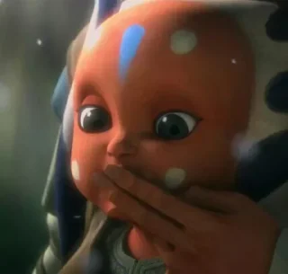 😚 emoji Tales of the jedi | @TheCh0sen1ne Telegram sticker 18 of 85