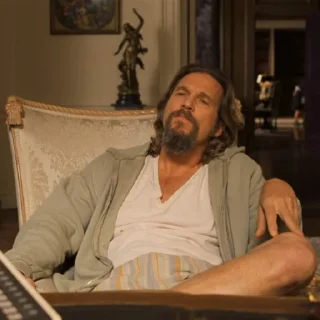 🎳 emoji The Big Lebowski | @Mr_limnerToo Telegram sticker 17 of 120
