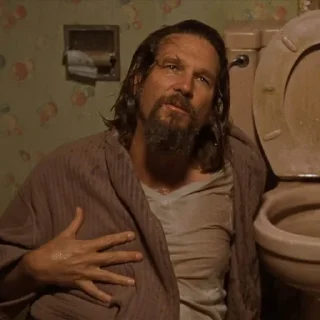 🎳 emoji The Big Lebowski | @Mr_limnerToo Telegram sticker 5 of 120