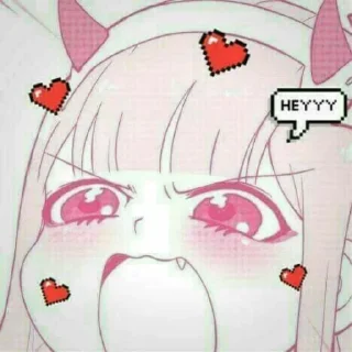 😫 emoji Jessica Cute Anime Telegram sticker 5 of 120