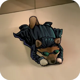 🫥 emoji INU Telegram sticker 11 of 120